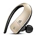 Bluetooth Handsfree, AMERTEER Touch-sensitive Control Wireless Stereo In Ear Noise Cancelling Headset with Mic for Phones-GOLD