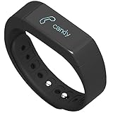 Toprime174; Fitness Tracker Wearable Waterproof Smart Band with Multi-Functions Black