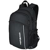 Laptop Backpack w/USB Charger Port ~ Fits 17 Inch Laptop and Tablet ~ Plentiful Storage with Anti Theft Pocket (Black)