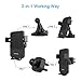 Acekool Wireless Car Charger for Samsung Galaxy S8/ S7/ S7 Edge, Note 8/ 5, 5W Stable Wireless Charging Car Mount Holder Compatible iPhone X/ iPhone 8 Plus/ iPhone 8 and Any QI-enabled Devices