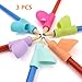 Perman New 3PCS Children Pencil Holder Pen Writing Aid Grip Posture Correction Tool - Color Random