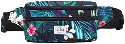 521s Fashion Waist Pack Cute Bum Bag, 20x6x11cm, Amazon Jungles