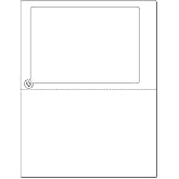 NextDayLabels - Click Ship Integrated Sticker with Tear Off Receipt, Designed for Printing Online Labels. 8-1/2"x11" with one Label 6.8125" x 4.75", Use for USPS, Ebay, Paypal, Etsy, ETC. (50 Labels)