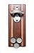 Bruntmor, CAPMAGS Strong Magnetic w/Zinc Alloy Beer Opener & Cap Catcher - Metal Magnetic (Merbau Wood)