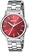 Nixon Small Kensington Red Dial Stainless Steel Ladies Watch A3611260