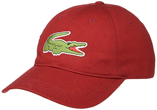 lacoste logo cap