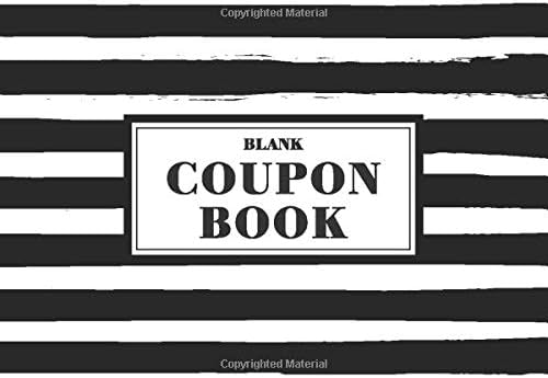 Blank Coupon Book: Booklet of Blank Coupons Templates to Fill In