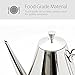 Stainless Steel Olive Oil Can Drizzler Cruet / Bottle / Dispenser with Drip-Free Spout, 0.5 Quart, Metier Atelier Toolbar Series