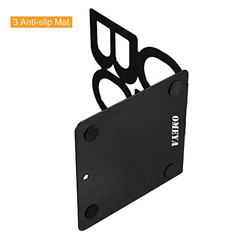 Metal Bookends, Nonskid Letter Pattern Book Ends for Shelves Office Decorative, Book Stopper for Books, DVD, Video Games, Maganize,Black 4.9 x 5.1 x 5.5inch, 2Pair/4Piece - Thumbnail 2