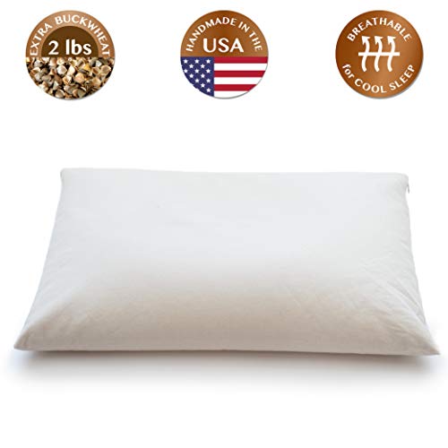 Sobakawa Buckwheat Pillow With Free Pillow Protective Cover