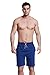 Men's OctaneUnder 100% Cotton Knit Sleep Shorts-Blue-M