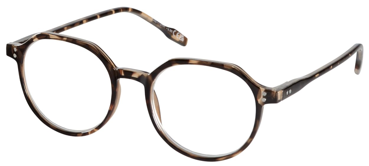 Remaldi Whistable Reading Glasses, Tortoise, 1.5