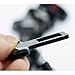 2 Pcs Universal Vehicle Mounted Carbon Fiber Car Safety Seat Belt Buckle Clip