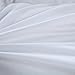 ROSECOSE Luxurious Lightweight Goose Down Comforter Queen Size Duvet Insert Solid White 1200 Thread Count 750+ Fill Power 100% Cotton Shell Hypo-allergenic Down Proof with Tabs (Queen,White)