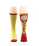 The Flash Faster Text Performance Crew Socks