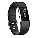 RedTaro Replacement Bands Compatible with Fitbit Charge 2, Classic & Special Edition Adjustable Sport Wristbands for Fitbit Charge 2 Women Men Small Black