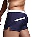 Zengvee Men’s Swim Trunks Brief Swimwear Swim Shorts With Zipper Pockets