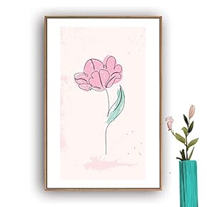 Framed Canvas Wall Art Picasso Poster Print of Woman Canvas Prints Home Artwork Decoration for Living Room,Bedroom - 16x24 inches