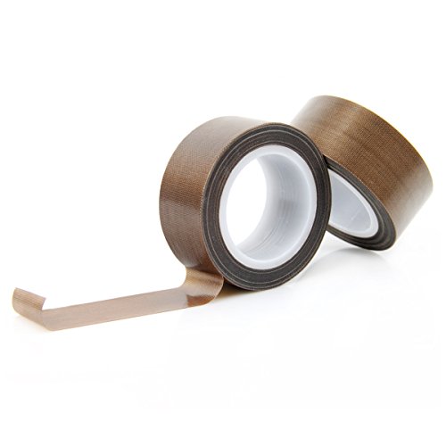 image for AUSPA 2-Pack PTFE Tape/Teflon Tape for Vacuum, Hand and Impulse Sealer
