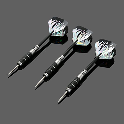 Taloyer Steel Tip Darts Tungsten Barrel Aluminium Dart Shaft Professional Set &Case - Thumbnail 6