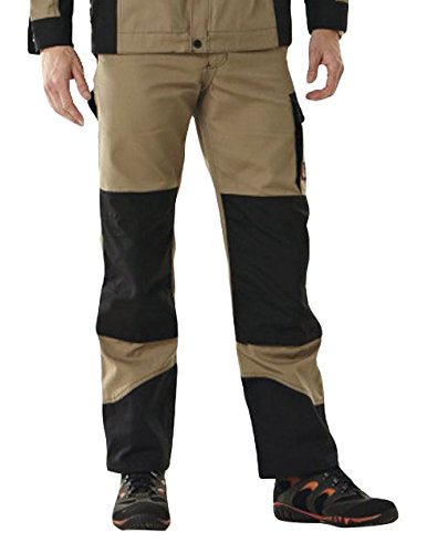Litz 5644290 Car Audio GS SPEED 280 Work Trousers, 54, sand/schwarz, 1