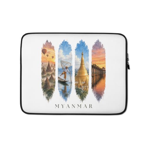 Southeast Asia Myanmar Laptop Sleeve