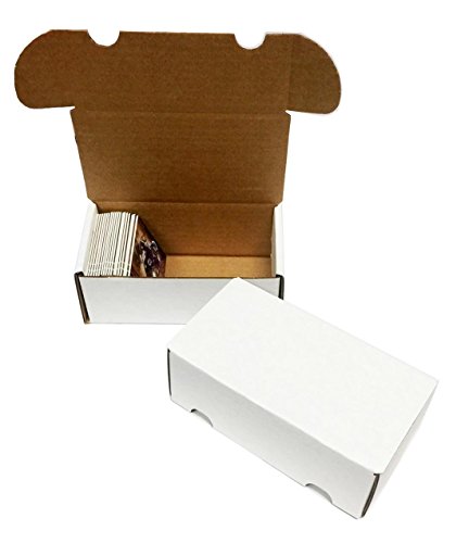 (10) 300 Count Corrugated Cardboard Storage Boxes by Max Pro for Baseball, Football, Basketball, Hockey, Nascar, Sportscards, Gaming & Trading Cards Collecting Supplies