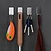 Self Adhesive Wall Hook Coat Hooks Stainless Steel Towel Hooks Key Hooks for Home Kitchen Coats Hats Keys Bags Brushed Finish, Pack of 8
