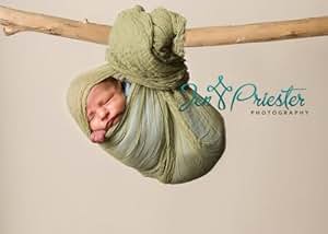 Amazon.com : 6 Ft Long, Leaf Green Cheesecloth Newborn