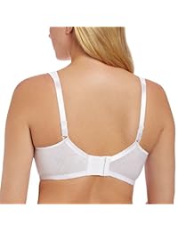 Playtex Secrets # 4415 sostén con aro de algodón sin costuras para mujer