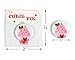 Moon Boat Valentine's Day Cards for Kids with Buttons/Pins Heart Classroom School Valentines Party Favors Gifts 48Ct