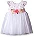 Little Me Toddler Baby Girls' Rose Lace Mesh Dress