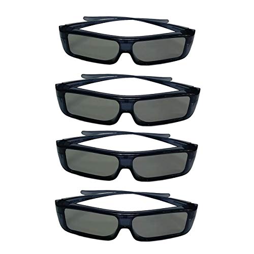 Factory Original Panasonic TY-EP3D20 Passive Polarized 3D Glasses No Batteries Needed/No Charging Necessary (4 Pack)