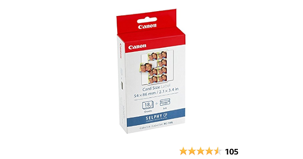 Canon SELPHY KC18IL Color Ink Cassette 