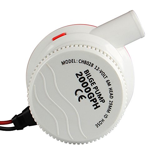 image for Bang4buck 2000 GPH Electric Bilge Pump 12v 12A Water Pump for Marine B