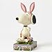 Peanuts by Jim Shore Easter Bunny Snoopy w/ Basket