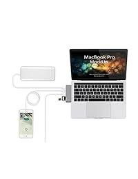 Alto rendimiento tipo C Hub USB C Hub con 5 puertos entrega   USB 3.0 de aluminio extra   Potencia, microSD y lector de tarjetas SD   Para Apple, MacBook Pro 2016, Chromebook, Gris espacial