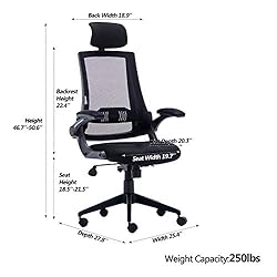 KADIRYA High Back Ergonomic Mesh Office Chair with