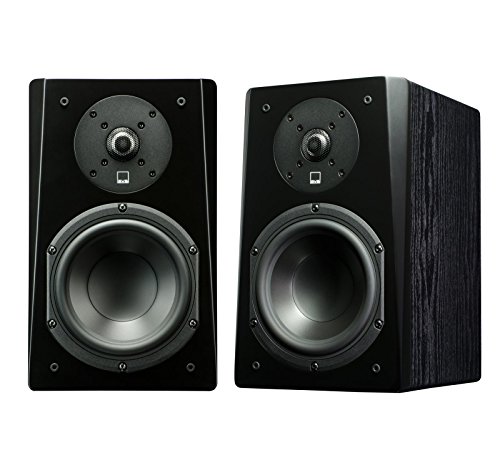 SVS Prime Bookshelf Speaker (Pair) – Premium Black Ash