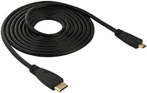 HDMI Cables, Mini (Type-C) Male to Micro (Type-D) Male Adapter Cable, Length: 1.8m