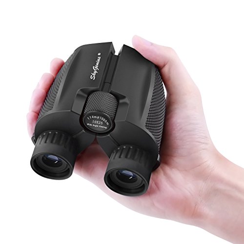 10x25 Jumelles pour Adultes et Enfants, Jumelles Compactes avec Lentille FMC BAK4 Prisme
