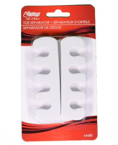 Lot of 6 Foam Toe Separators Pedicure Manicure Tool (3 pks) by Le Salon - Thumbnail 3