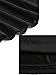 ROMWE Women's Summer Spaghetti Strap Sundress Sleeveless Beach Slip Dress Black L