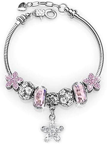 Private Twinkle 18ct White Gold Plated Bracelets Made with Crystal from Swarovski