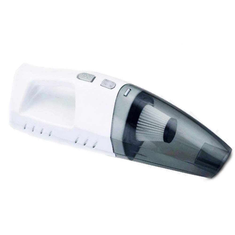 CGH 4 in 1 Car Vacuum Cleaner with LED Light, DC12-Volt Wet/Dry Portable Handheld Auto Vacuum Cleaner for Car, Power Cord with Carry Bag