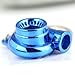 maycom® Creative Spinning New Turbo Turbocharger Keychain Key Chain Ring Keyring Keyfob (Anodized Blue)