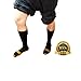 CopperActiveSox Compression Socks - Premium Comfort Calf Socks - Boost Circulation & Reduce Swelling - Reduce Varicose Veins & Control Foot Odor (Black, Lg/XL, 1 Pair)
