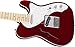 Fender Deluxe Thinline Telecaster Electric Guitar, Candy Apple Red, Maple Fingerboard