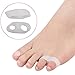 2 PCS Toe Separators Comfortable Silicone Little Last Toe Valgus Corrector Gel Straightener