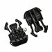 Lowpricenice 2x Black Buckle Basic Strap Mount for Gopro Hero 1 / 2 / 3 Camcorder